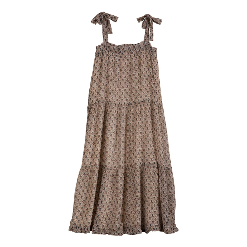Floral Sleeveless Maxi Dress